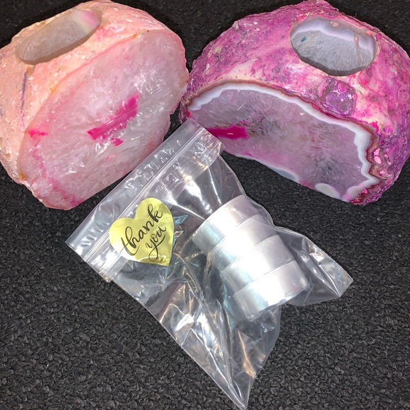 Himalayan Salt Candle Holders - Picture 2 of 11